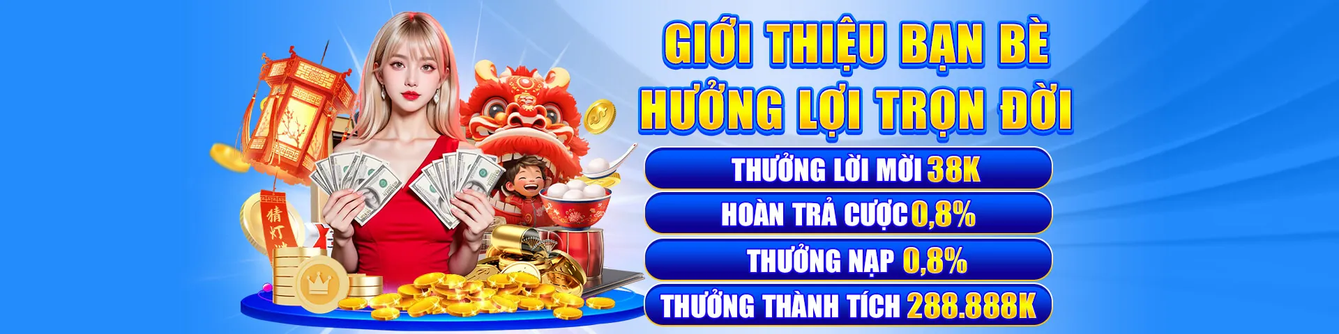 Banner quảng cáo ưu đãi chào mừng thành viên mới yb88